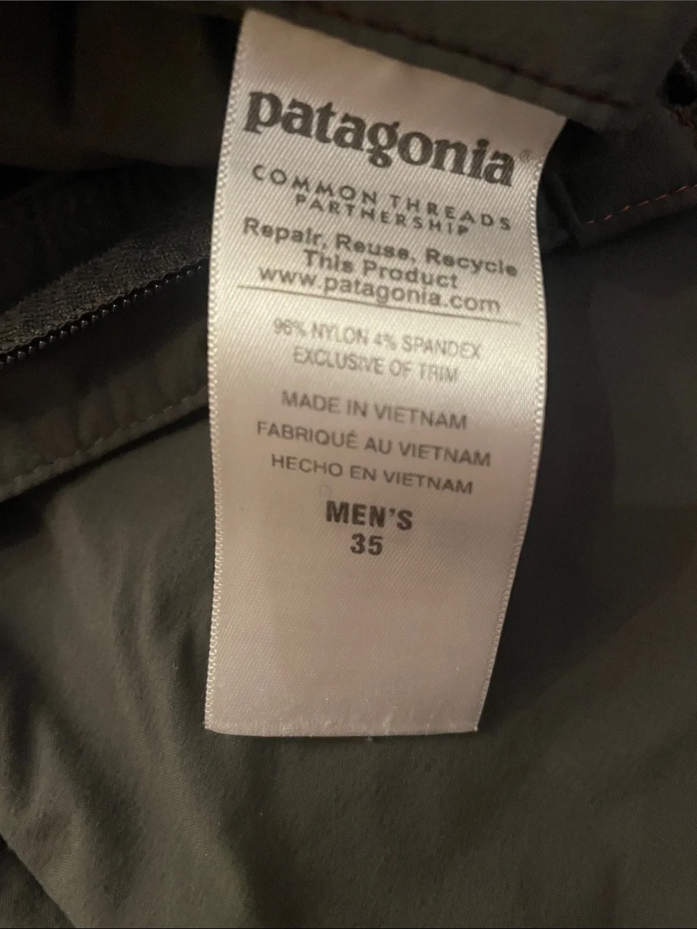 Patagonia lightweight cargo